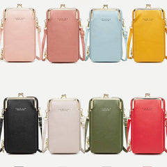 Women's Vegan Leather Crossbody Phone Purse with Card Slot | Stylish Shoulder Bag - VOTVO