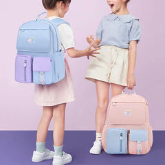 Waterproof Lightweight Large-Capacity College Backpack – Cute & Comfortable School Bag