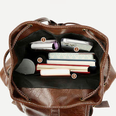 Vegan Leather Backpack for Women – Vintage Casual Daypack Purse for Ladies & Girls - VOTVO