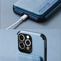 RFID Blocking Phone Case Wallet with Card Holder Kickstand for iPhone - VOTVO
