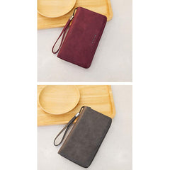Women's RFID Blocking Zip Around Wallet - Large Long Wristlet Clutch