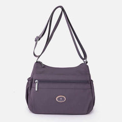 Multiple Color Crossbody Purse for Women - Large Nylon Commuter Bag - VOTVO