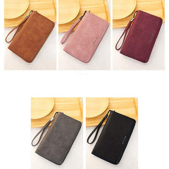 Women's RFID Blocking Zip Around Wallet - Large Long Wristlet Clutch