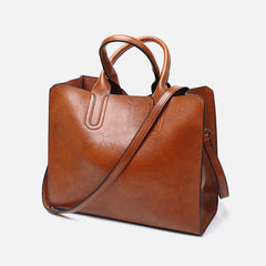 Laptop Tote Bag for Women – Business Work Bag & Casual Leather Handbag