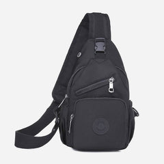 Sling Bag for Women | Multi-Pocket Waterproof Canvas Daily Shopping Backpack