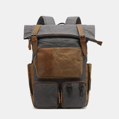 Vintage Canvas Backpack | Travel Laptop Backpack for Men & Women | School & College Backpack - VOTVO