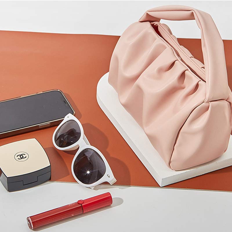 Soft PU Leather Dumpling Cloud Handbag – Women’s Top Handle Hobo Bag Clutch - VOTVO