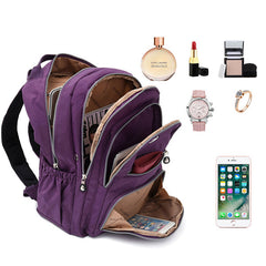 Waterproof Large Capacity Backpack – Multi-Layer Travel & School Bag