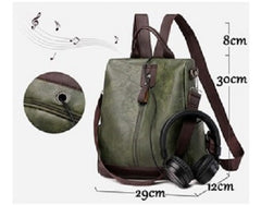 Wandelbarer Anti-Diebstahl-Rucksack mit großem Fassungsvermögen – Sicher & Vielseitig