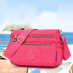Urban Casual Crossbody Bag for Women – Lightweight Nylon Cloth Mother Bag