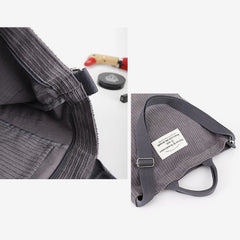 Tote Bag for Women - Retro Large Size Traveling Canvas Handbag