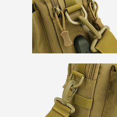 USB Charging Waterproof Large-Capacity Outdoor Messenger Bag – Nylon Crossbody Bag for Sports & Daily Use