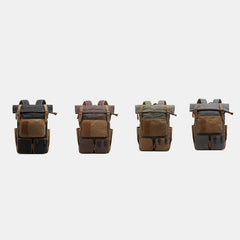 Vintage Canvas Backpack | Travel Laptop Backpack for Men & Women | School & College Backpack - VOTVO