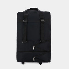 Multifunctional Large Capacity Rolling Tote Crossbody Handbag for Travel – Versatile Nylon Tote Bag