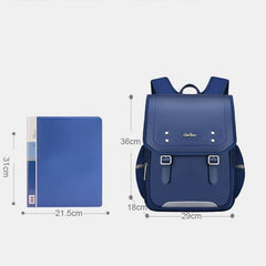 Reflective Girls & Boys School Backpack – Waterproof Faux Leather Kids Bookbag - VOTVO