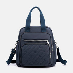 Multifunctional Lightweight Embossing Handbag – Crossbody & Backpack - VOTVO