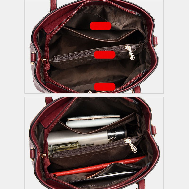 Tote Bag for Women – Stylish Top Handle Satchel Purse, Large Capacity Shoulder Handbag - VOTVO