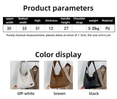 Simple leather tote bag👜 - VOTVO