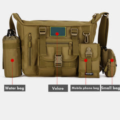 Waterproof Tactical Military Multi-Pocket CrossbodyBag