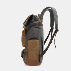 Vintage Canvas Backpack | Travel Laptop Backpack for Men & Women | School & College Backpack