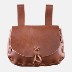 Medieval Leather Bag Pouch – Portable Coin Purse Belt Holster Waist Bag - VOTVO