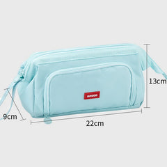 Multifunctional Double Layer Large Capacity Pencil Case for Study & Organization - VOTVO