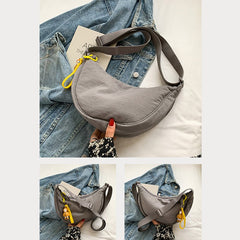 Nylon Dumpling Crossbody Bag for Women – Stylish Shopping Shoulder Bag - VOTVO