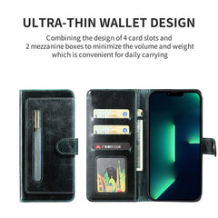 Wallet Case for iPhone - PU Leather Durable Phone Case with Card Slot - VOTVO