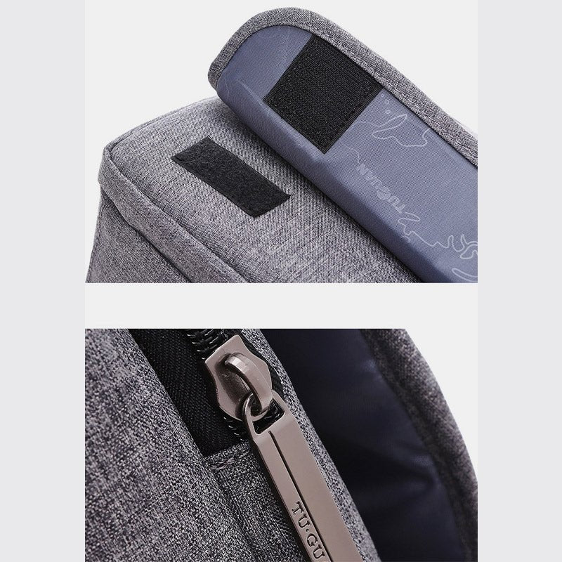 Waterproof Men’s Canvas Messenger Bag - Small Laptop Crossbody Bag - VOTVO