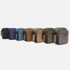 Belt Loop Holster Phone Purse - Small Canvas Crossbody Side Shoulder Bag - VOTVO