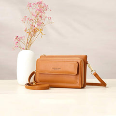 Small Crossbody Cell Phone Bag Wallet Clutch with Card Slots for Women