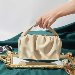 Soft PU Leather Dumpling Cloud Handbag – Women’s Top Handle Hobo Bag Clutch - VOTVO
