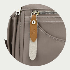 Women’s Minimalist Nylon Crossbody Bag – Water-Resistant Lightweight Daypack