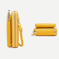 Women's Vegan Leather Crossbody Phone Purse with Card Slot | Stylish Shoulder Bag - VOTVO