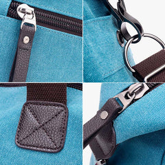 Large Capacity Durable British Style Canvas Tote Bag for Women – Stylish and Practical for Shopping, Travel, and Everyday Use