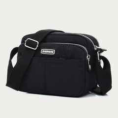Casual Crossbody Bag for Women – Waterproof Triple Layers Nylon Bag - VOTVO