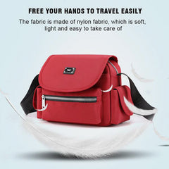 Waterproof Lightweight Large-Capacity Casual Crossbody Bag for Women