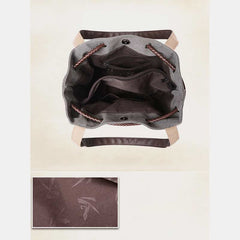 Shoulder Bag for Women – Casual Large Capacity Printed Canvas Shopping Handbag