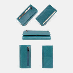 Genuine Leather RFID Vintage Wallet for Women