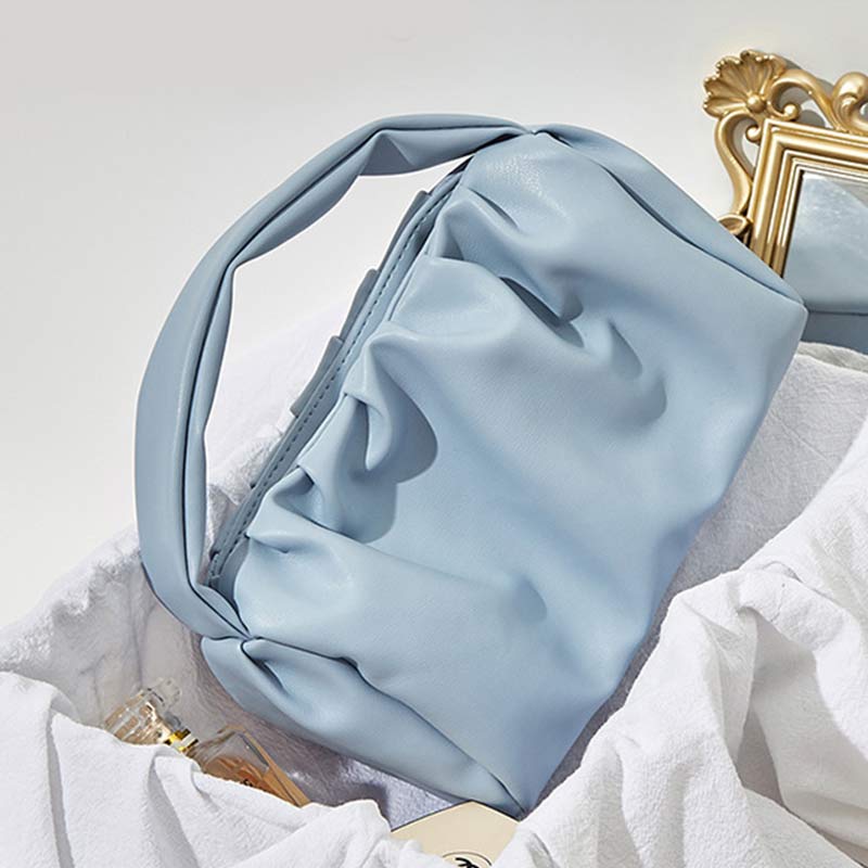Soft PU Leather Dumpling Cloud Handbag – Women’s Top Handle Hobo Bag Clutch - VOTVO