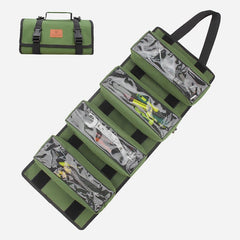 Tool Roll Bag Heavy Duty Tool Organizer with 4 Removable Pouch - VOTVO