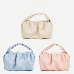 Soft PU Leather Dumpling Cloud Handbag – Women’s Top Handle Hobo Bag Clutch - VOTVO