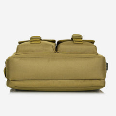 USB Charging Waterproof Large-Capacity Outdoor Messenger Bag – Nylon Crossbody Bag for Sports & Daily Use