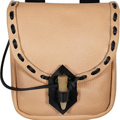 Renaissance Belt Pouch Holster - EDC Leather Waist Bag Cosplay Coin Purse - VOTVO