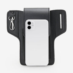 Leather Phone Pouch for Belt Universal Smartphone Holster Waist Bag - VOTVO