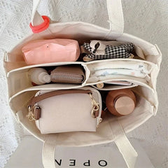 Praktische Tragetasche/Schultertasche aus Canvas für den Alltag