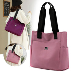 Lightweight, waterproof nylon shoulder bag