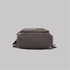 Sling Bag for Men - Retro Canvas Crossbody Fanny Pack Backpack