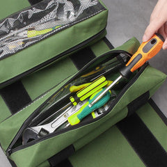 Tool Roll Bag Heavy Duty Tool Organizer with 4 Removable Pouch - VOTVO