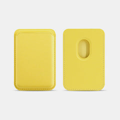 Portable Magnetic Suction Leather Card Holder Wallet for iPhone